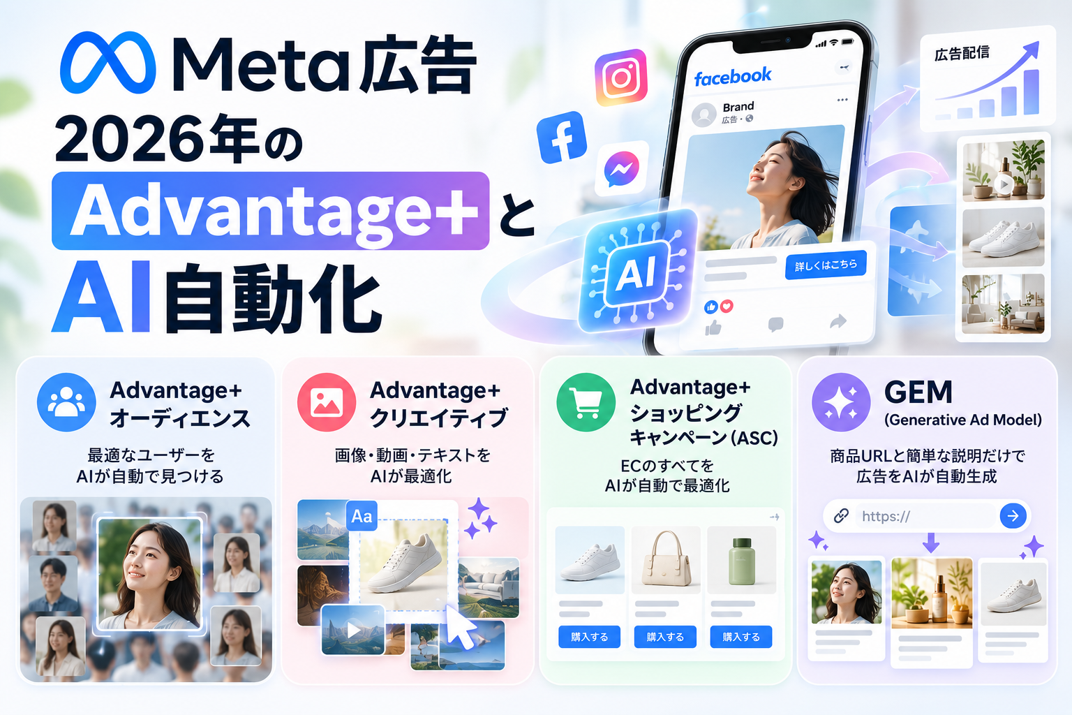 Meta広告Advantage+とAI自動化