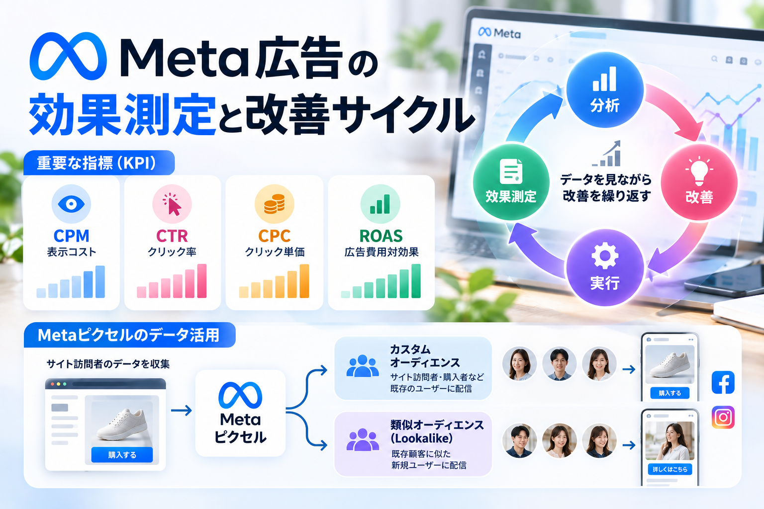 Meta広告の効果測定と改善サイクル